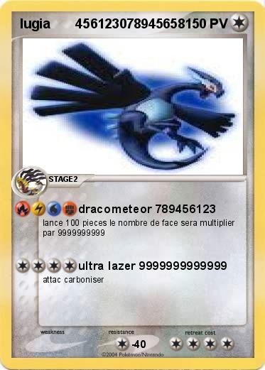 Pokemon lugia       456123078945658