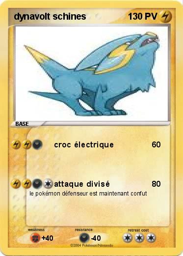 Pokemon dynavolt schines