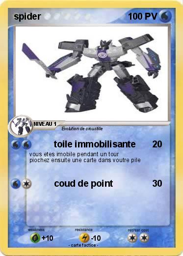 Pokemon spider