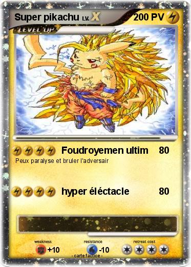 Pokemon Super pikachu