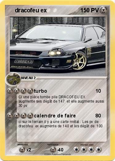 Pokemon     dracofeu ex