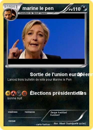 Pokemon marine le pen