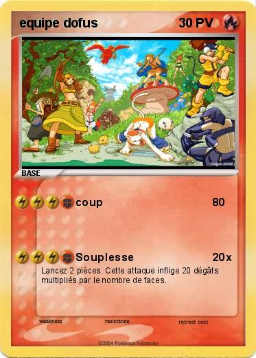 Pokemon equipe dofus