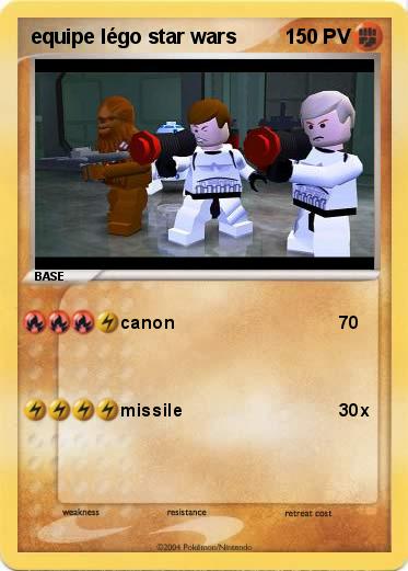 Pokemon equipe légo star wars