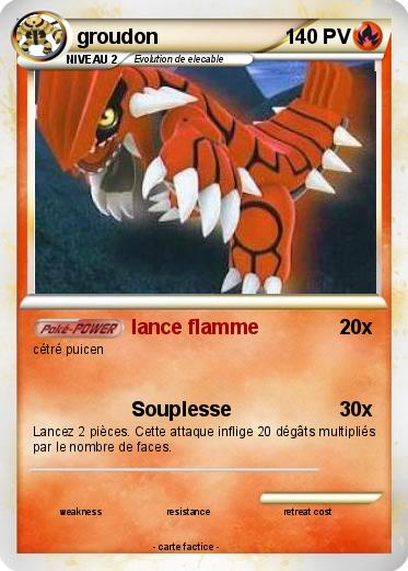 Pokemon groudon
