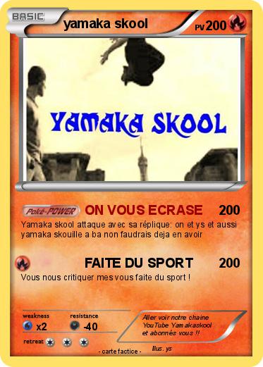 Pokemon yamaka skool