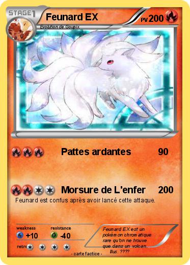 Pokemon Feunard EX