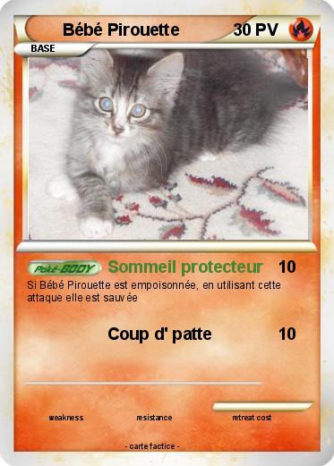 Pokemon Bébé Pirouette