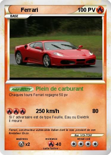 Pokemon Ferrari