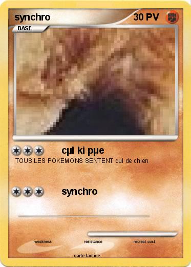 Pokemon synchro