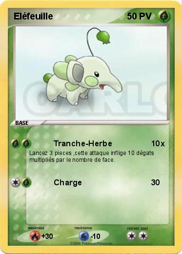 Pokemon Eléfeuille