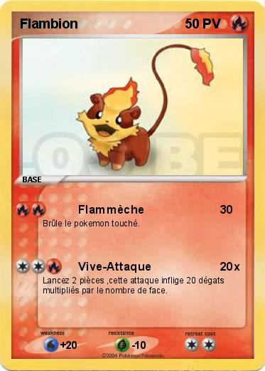 Pokemon Flambion