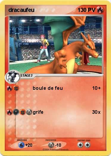 Pokemon dracaufeu