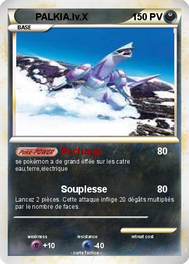 Pokemon PALKIA.lv.X