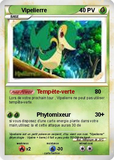 Pokemon Vipelierre