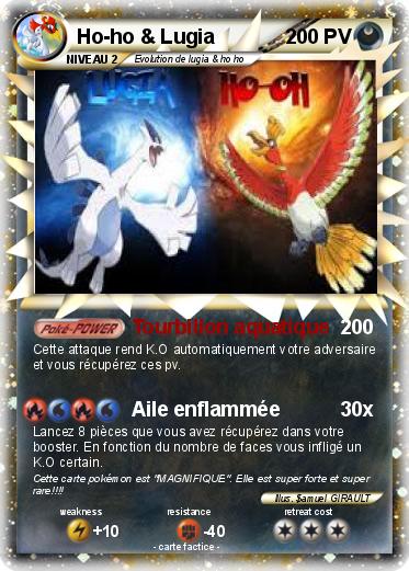 Pokemon Ho-ho & Lugia