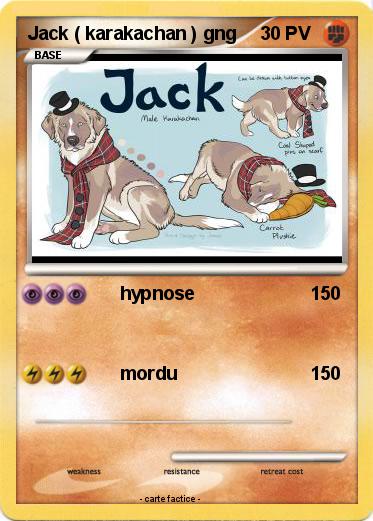 Pokemon Jack ( karakachan ) gng