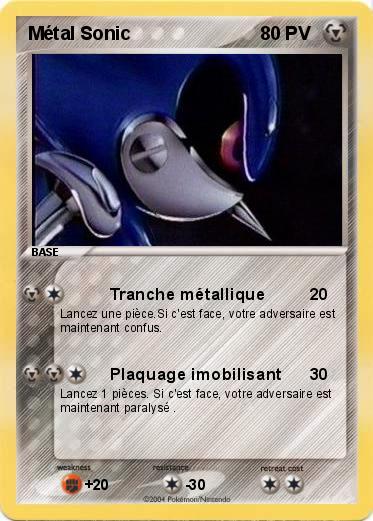 Pokemon Métal Sonic