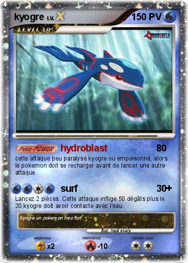 Pokemon kyogre