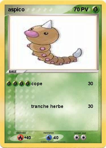 Pokemon aspico