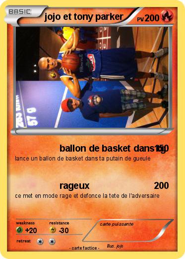 Pokemon jojo et tony parker