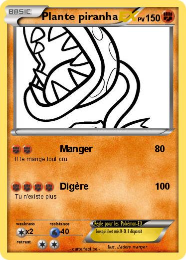 Pokemon Plante piranha