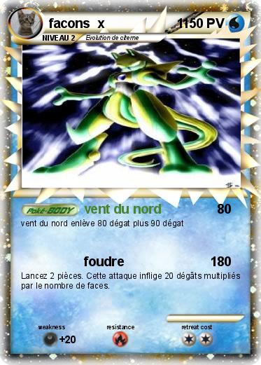Pokemon facons  x                    1