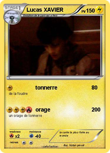 Pokemon Lucas XAVIER