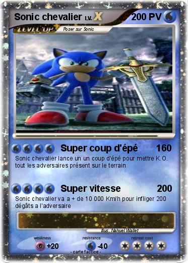 Pokemon Sonic chevalier