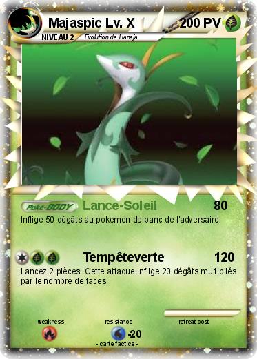 Pokemon Majaspic Lv. X