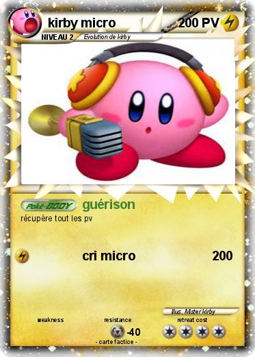 Pokemon kirby micro