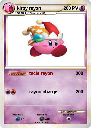 Pokemon kirby rayon