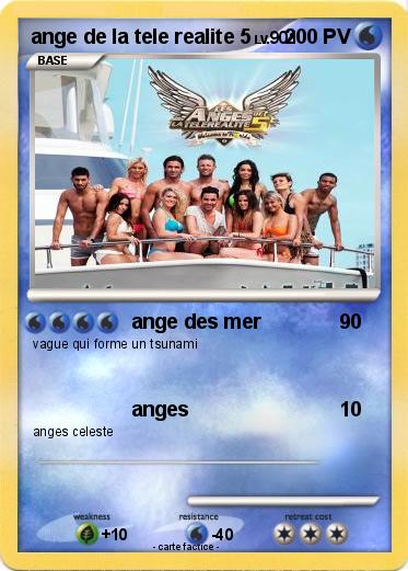 Pokemon ange de la tele realite 5