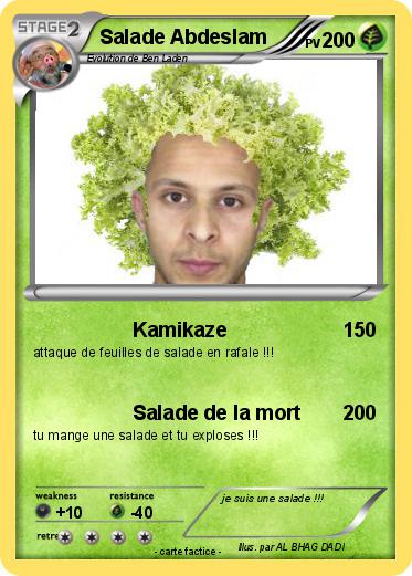 Pokemon Salade Abdeslam