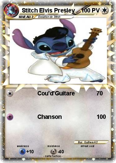 Pokemon Stitch Elvis Presley