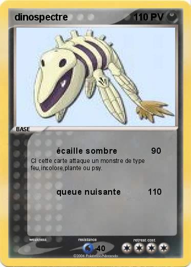 Pokemon dinospectre