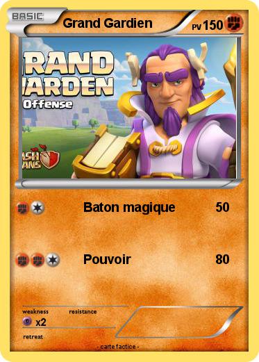 Pokemon Grand Gardien