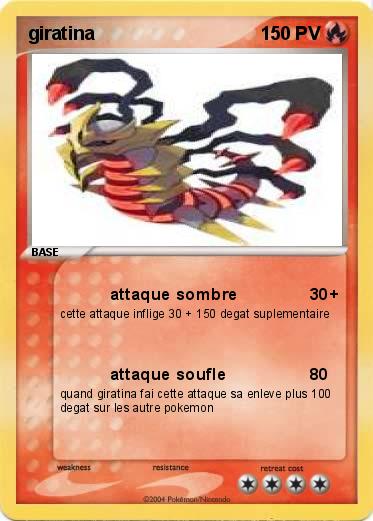 Pokemon giratina    