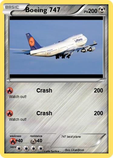 Pokemon Boeing 747