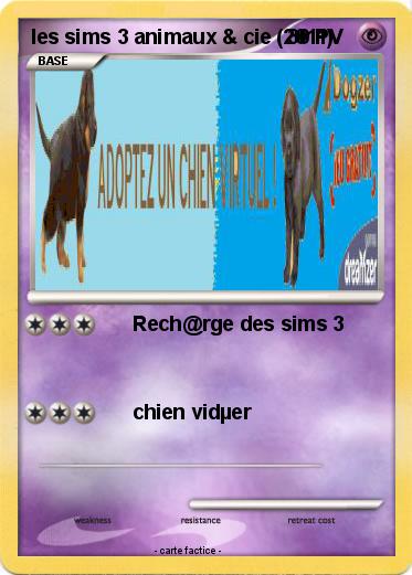 Pokemon les sims 3 animaux & cie (2011)