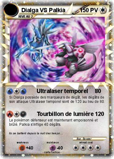 Pokemon Dialga VS Palkia