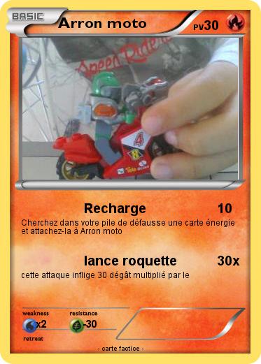 Pokemon Arron moto