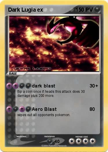 Pokemon Dark Lugia ex