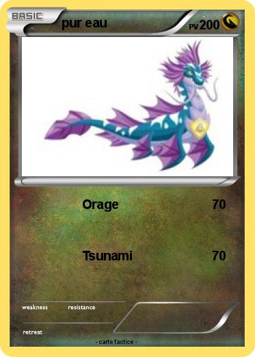 Pokemon pur eau