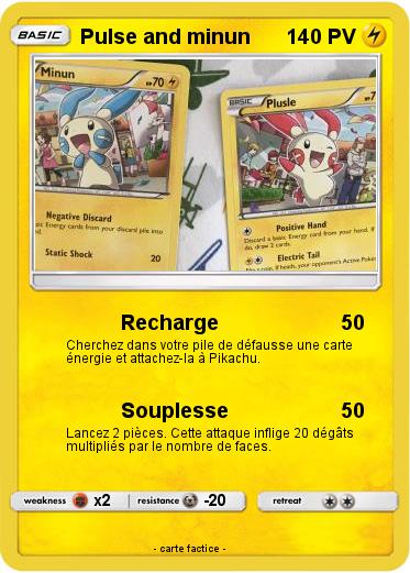 Pokemon Pulse and minun