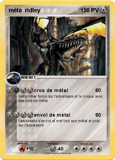Pokemon méta  ridley