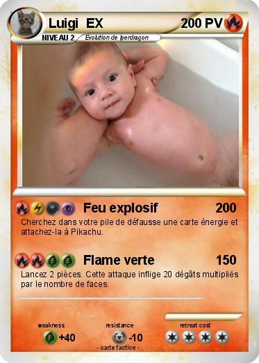 Pokemon Luigi  EX
