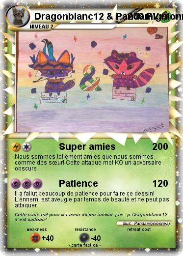Pokemon Dragonblanc12 & Pandamignionne