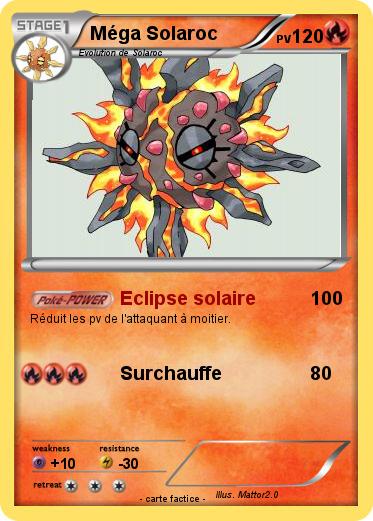 Pokemon Méga Solaroc