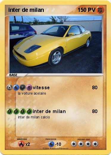 Pokemon inter de milan